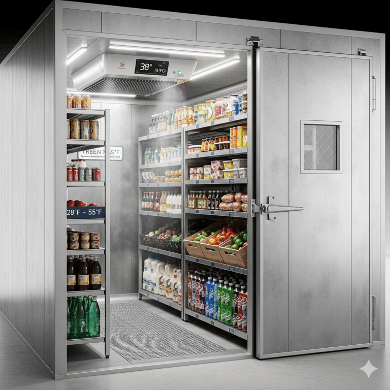 custom walk in coolers