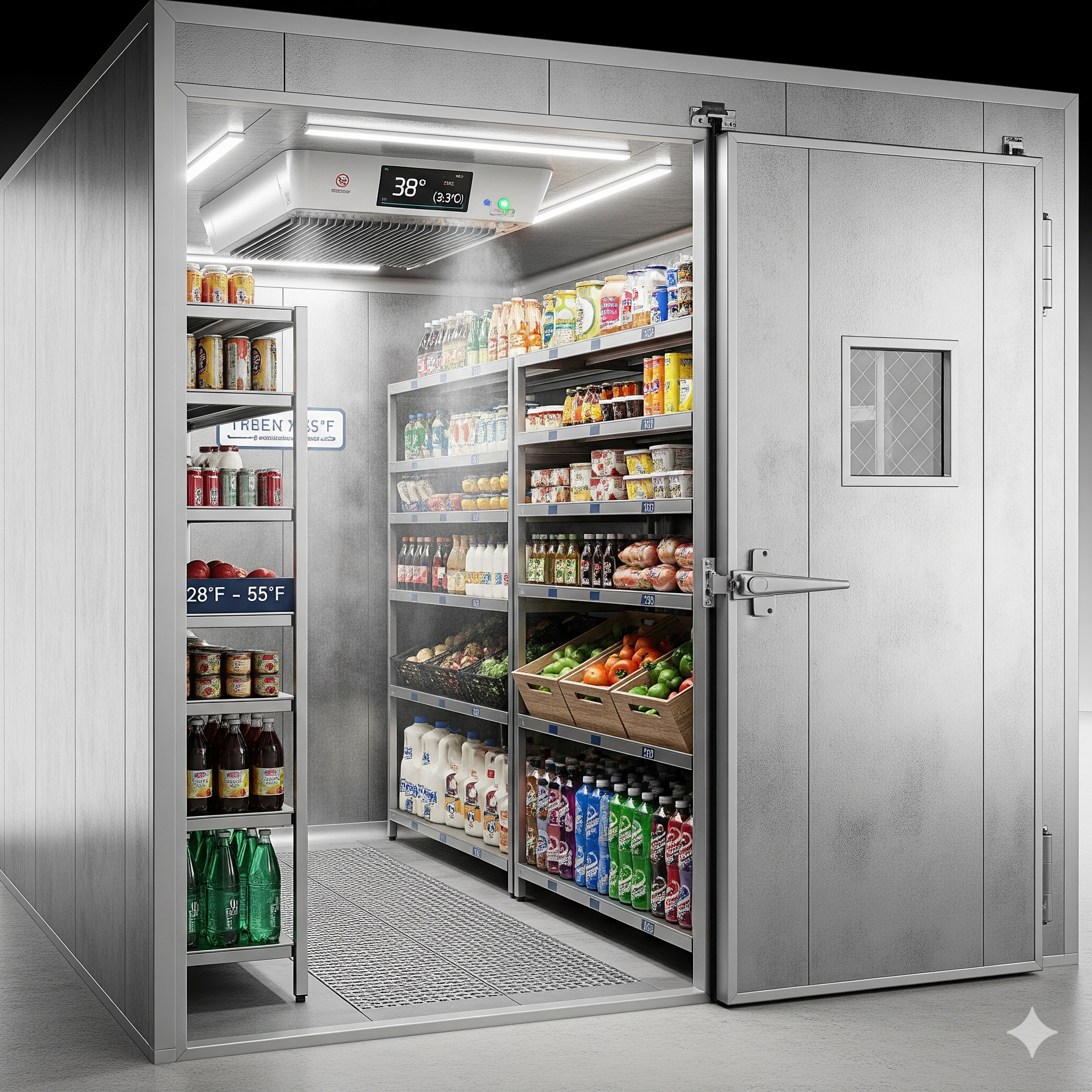 custom walk in coolers