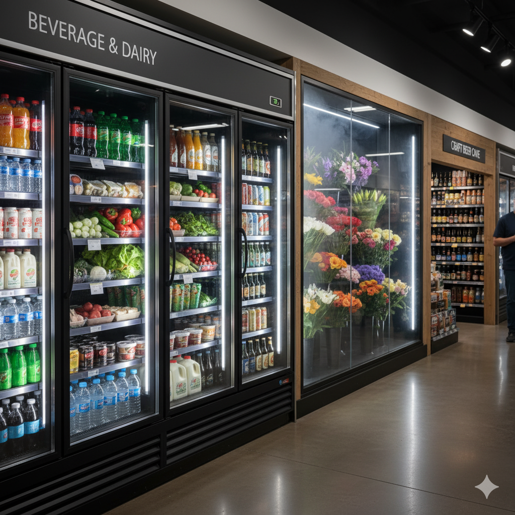 display coolers & freezers